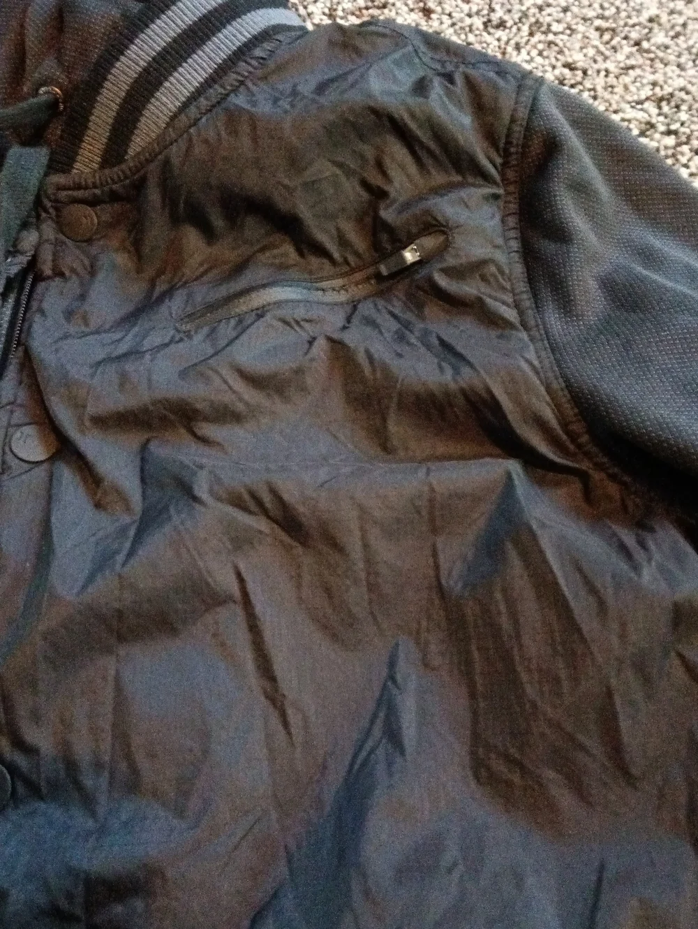 Hurley Black Lightweight Hooded Shirt Jacket
